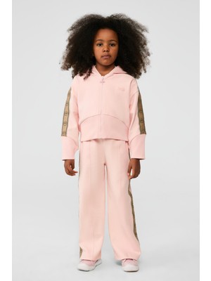 Tyess Bg Store Kız Çocuk Pembe Eşofman Üstü