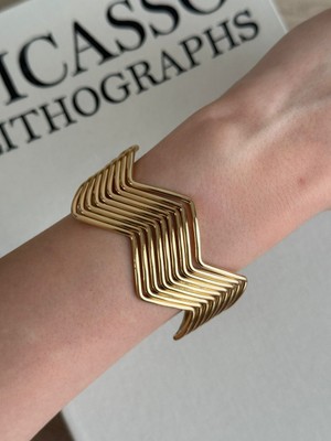 İrem Yıldız Çelik Gold Kelepçe