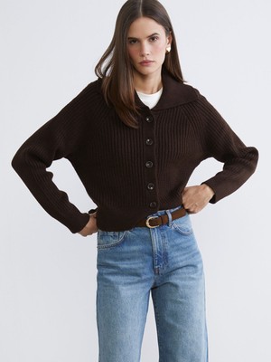 Lc Waikiki Yeni Sezon Polo Yaka Kadın Triko Hırka