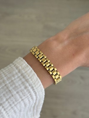 İrem Yıldız Çelik Unisex Rolex Bileklik