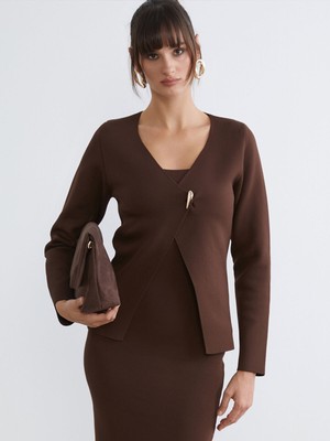 Lc Waikiki Yeni Sezon V Yaka Kadın Triko Hırka