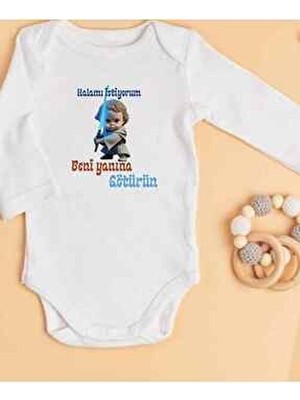 Lupi Hala Yazılı Bebek Hala Oluyorsun Halaya Hediye