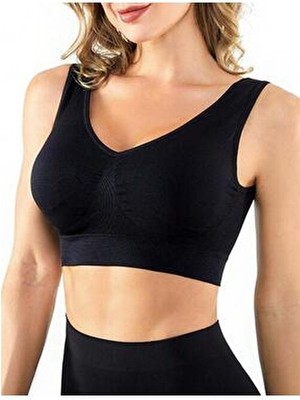 F&W Fit Women Toparlayıcı Sıkılaştırıcı Kalın Askılı Pedli Büstiyer 5040