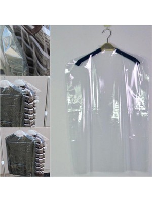 Tify Şeffaf Elbise Koruma Kılıfı -60*120 -5 Adet, Ceket, Kazak, Tshirt Naylon Poşeti