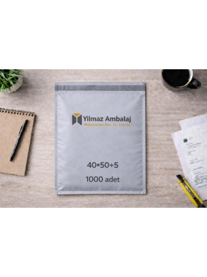 Ambalaj İstanbul 40*50+5 Cepsiz Kargo Poşeti 1000 ADET