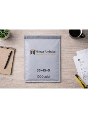 Ambalaj İstanbul 35*45+5 Cepsiz Kargo Poşeti 1000 ADET