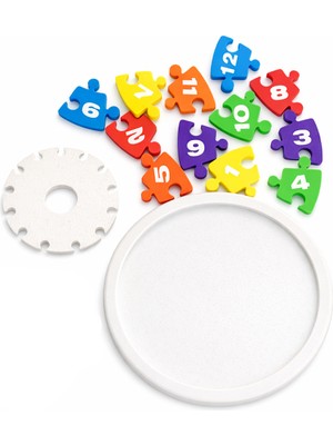 Lina Hobby Çocuklar Için Eğitici Abc Harf Öğretici Renkli Yılan Puzzle - Dayanıklı Pla Materyal