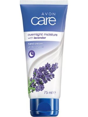 Avon Care Lavanta Kokulu Gece Boyu Nemlendiren El Kremi 75 Ml Kuru Eller İçin Rahatlatıcı Özellik