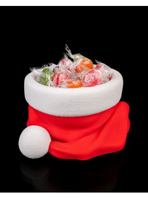 Öztürk Makine Noel Baba'nın Atıştırmalık Şapkası - Kase