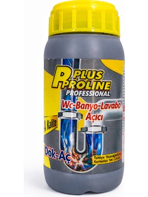 P Plus Proline Plus Proline Dök-Aç Lavabo Banyo Wc Gider Açıcı 500GR