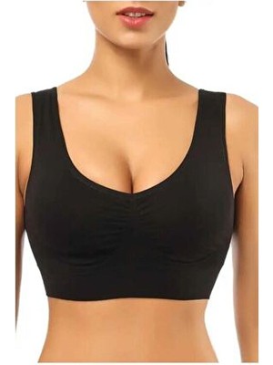 Fit Women Toparlayan Incelten Kalın Askılı Pedsiz Büstiyer Korsesi Seamless 5050