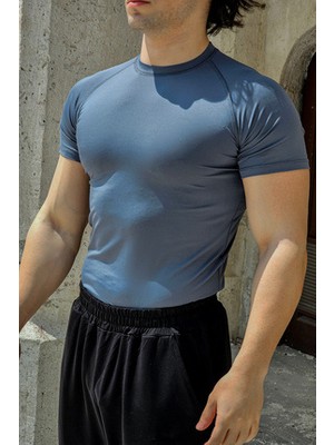 Liber Basic Compression T-Shirt (Füme)