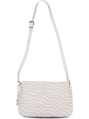 U.s. Polo Assn. Kadın Postacı Çapraz Çanta Ekru US26165 – Günlük Şık Tasarım, Hafif ve Kullanışlı