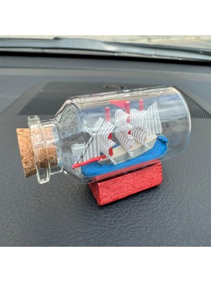 Konyax Orta Boy Şişe Içerisinde Gemi Maketi