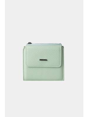 Massarelli x Rewina  Hakiki Deri Kadın Cüzdan Mint RENGI-MCZ9738
