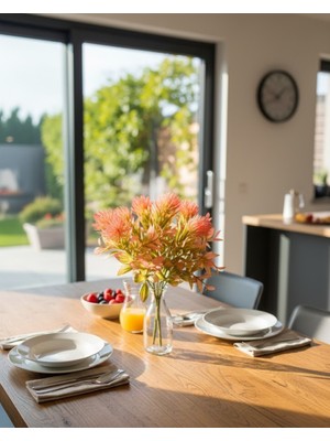 Yasima Yapay Turuncu Dikenli Dal Yeşillik Bitki Ev Dekorasyon Önerisi