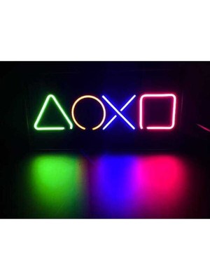 Playstation LED Neon Şekil