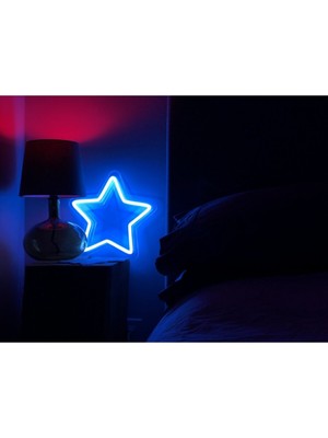 Yıldız Neonled Dekoratif Gece Lambası