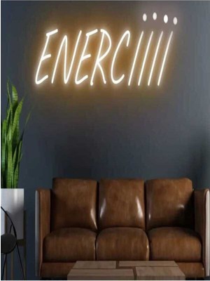 Enerciii Yazılı Neon Tabela
