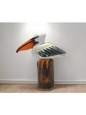 Konyax Ahşap Pelikan 45 cm