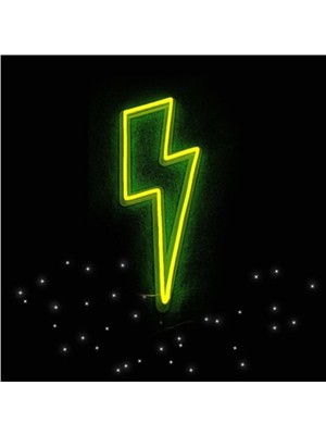Neon LED Yıldırım, Pleksi Levha