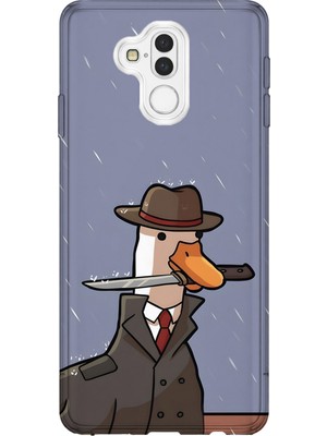 Lelia Huawei Mate 20 Lite Uyumlu Baskılı Şeffaf Telefon Kılıfı | Koleksiyon: Memecraft Studio