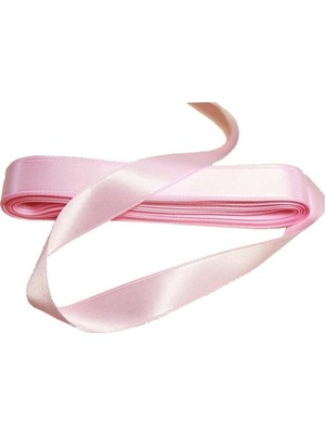 Aesco - Pembe Kurdele 1 cm 10 Metre 1 Adet