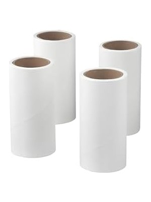 Aesco Bastıs Lint Roller Yedek 4'lü Set, Beyaz (301.411.26)