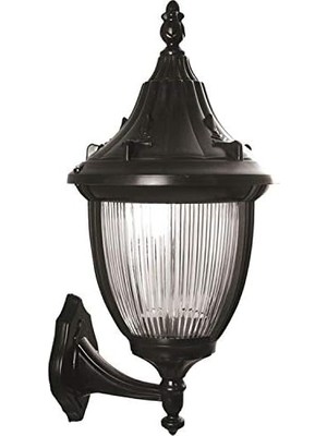 Aesco 68186 Bahçe Aplik, 60 W, Siyah