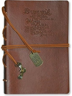 Aesco Boutique Kartal Cazibeli Günlüğü, Kartallar Gibi Kanatlar (22877), Kahverengi