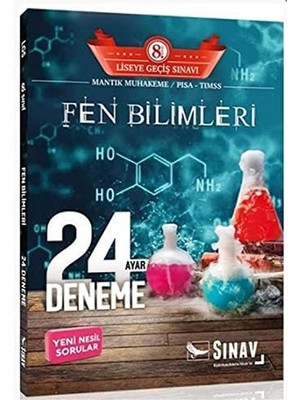Aesco Sınav 8. Sınıf Lgs Fen Bilimleri 24 Deneme Yeni