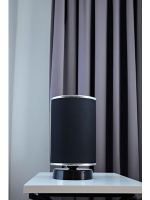 Eslight Animon Silindir Tasarım Masa Lambası Abajur Siyah E701