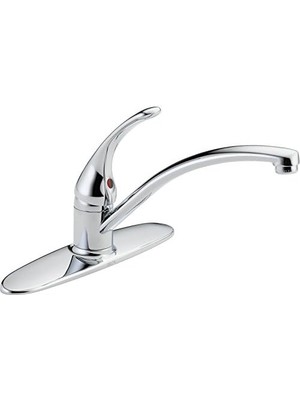 Aesco Foundations Tek Saplı Mutfak Lavabo Bataryası, Krom B1310LF