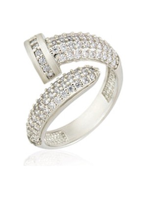 Ressia Çivi Modeli Çelik Yüzük