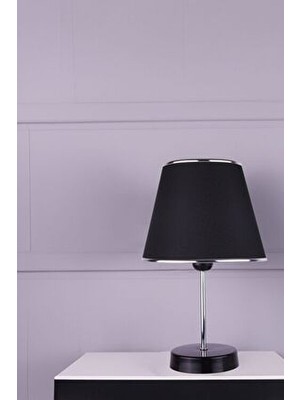 Eslight Slim Abajur Masa Lambası Siyah E90S