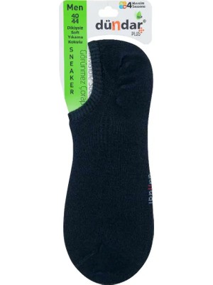 Dündar Plus Erkek Bambu Sneaker Çorabı - Yumuşak Dokulu 6’lı Set. Koku Yapmaz & Nefes Alır Siyah