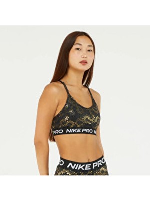 Nike Pro Indy Dri-Fit Kadın Siyah Antrenman Sporcu Sütyeni DQ5458-010