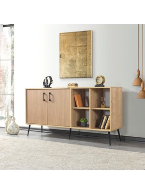 EVMO Home 4610 Şile 160 cm Konsol Yunus - Safir