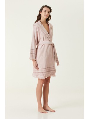 İrya Confetti Kadın Bornoz Pembe