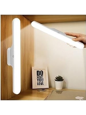 Aesco LED 5 Watt Şarjlı Mıknatıslı Dokunmatik Aplik (Beyaz, 2 Adet)