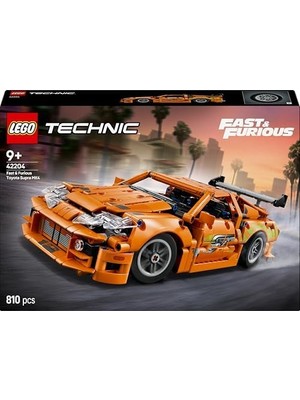 Aesco And Furious Supra Mk4 42204 – 9 Yaş ve Üzeri Çocuklar Için 6 Motor ve Açılan Kapılar Içeren Oyuncak Araba Yapım Seti, Çocuklar ve Yetişkinler Için Hediye Fikri (810 Parça)