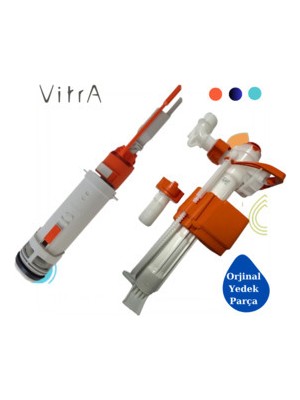 VitrA Boşaltma Grubu Doldurma Grubu Turuncu Renkli Yedek Parça Seti 2010-2016 Model Uyumlu