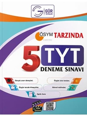 Aesco Ösym Tarzında 5li Tyt Deneme Sınavı