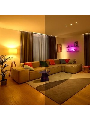 Aesco Wiz 100W Renkli Ambiyans E27 Akıllı Ampul (A67)