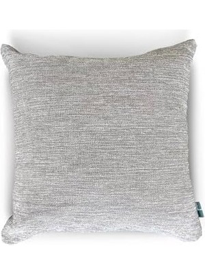 Aesco Gray Dokulu Düz Dekoratif Kırlent Kılıfı 45X45 cm - Gri
