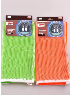 Aesco Çamaşır Makinesi Içinde Ayakkabı Terlik Yıkama Filesi Fermuarlı