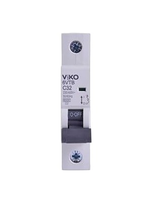 Aesco 6VTB-1C32 Otomatik Sigorta 6ka C Tipi 1 Kutup 32A