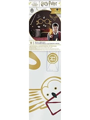 Aesco RMK4955GM Potter Gözlükleri Dev Soyma ve Çubuk Duvar Çıkartması