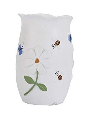 Aesco Diş Macunu Kabı Çiçekli Model Poliresin