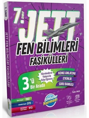 Aesco 7. Sınıf Jett Fen Bilimleri Fasikülleri